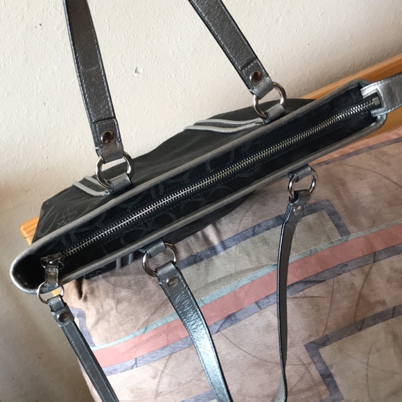 AUTHENTIC 💯% Coach Bag EUC Logo W/Sparkle - Picture 12 of 14